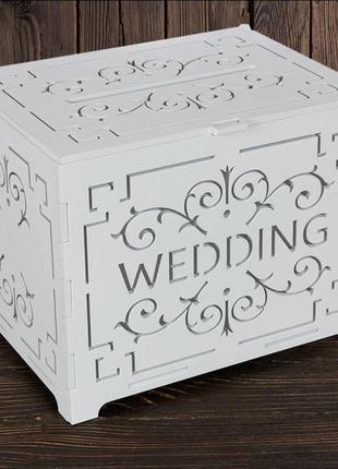 Весільний дерев'яна скриня "wedding", арт. sd-000901 фото