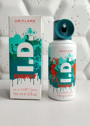 Мужская туалетная вода id energy oriflame орифлейм