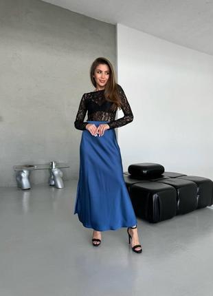 Сатиновая юбка 6