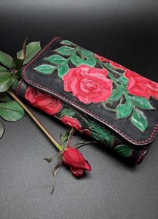 Кошелек " розы" с аромадиффузором.
