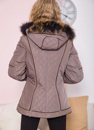 Куртка жіноча демісезонна колір моко6 фото