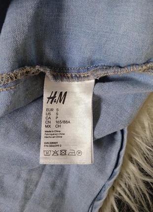 Джинсова сорочка h&m6 фото