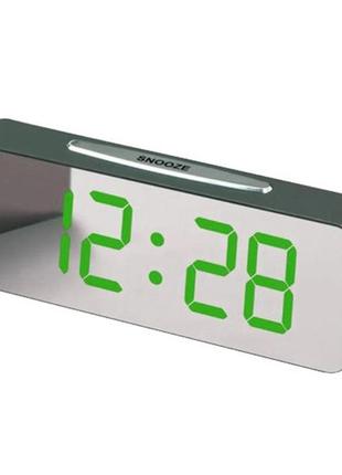 Годинник мережевий ptvs 763y-4, зелений, температура, usb (190...