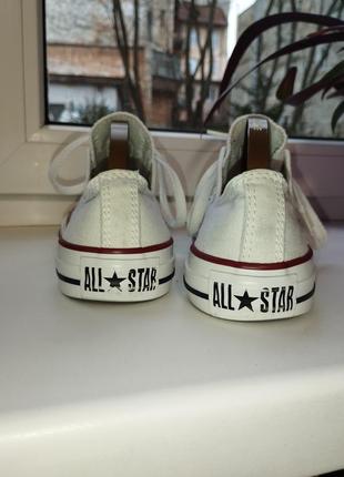 Низькі кеди converse all star5 фото