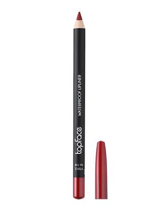 Водостойкий карандаш для губ topface waterproof lipliner 1.14 г - 118