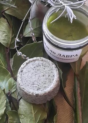 Твердый шампунь. крапива.