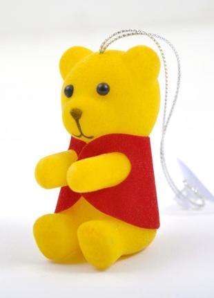 Іграшка на присоску "ведмідь жовтий"