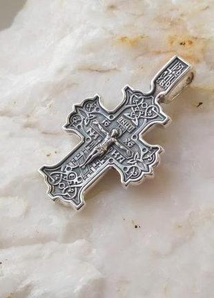 Крест православный из серебра акимовский7 фото