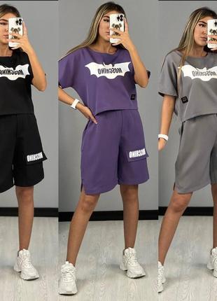 Жіночий костюм з шортами mn-9328