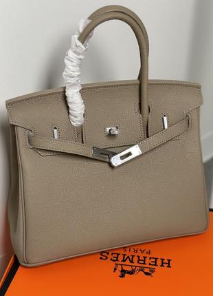 В наявності сумка в стилі hermes birkin togo 30 см6 фото