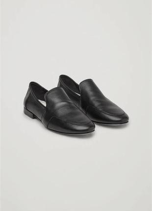 Новые кожаные лоферы балетки cos arket massimo dutti4 фото