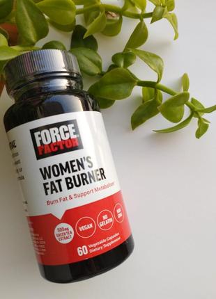 Force factor, жиросжигающее средство для женщин, 60 капсул