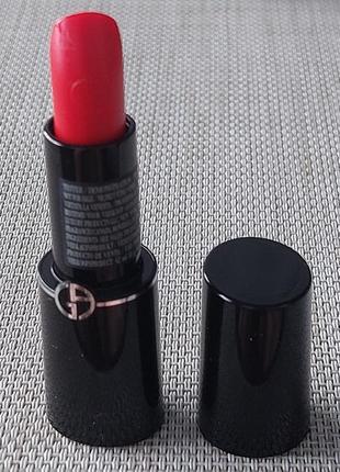 Матова губна помада giorgio armani rouge d'armani 302.1 фото