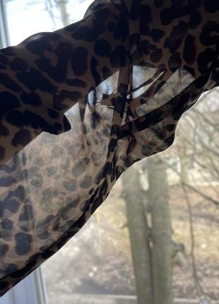 Леопардовая блуза для беременных6 фото