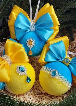 💙💛новорічні прикраси ручної роботи💙💛 ялинкові іграшки handmade