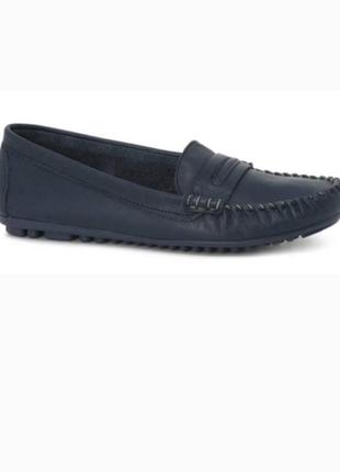Мокасины кожаные р. 38-39 стельки 25 см***