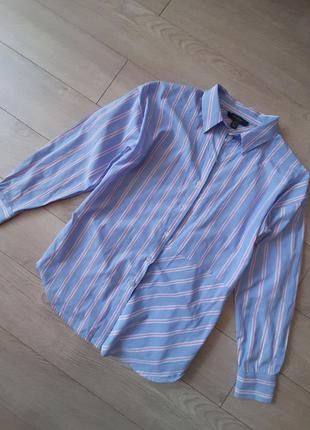 Сорочка оверсайз  в смужку .