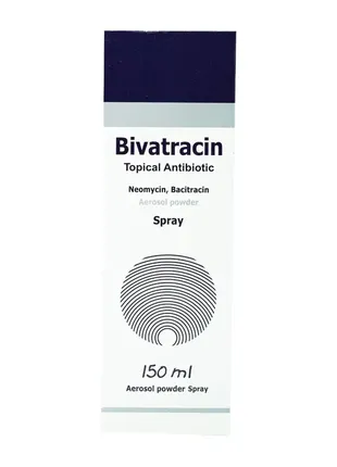 Bivatracin powder spray спрей антибактеріальний