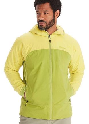 Гибридная утепленная куртка marmot novus23 hybrid hoody (xl)