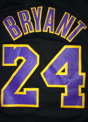 Баскетбольна джерсі lakers 24 bryant, xl8 фото