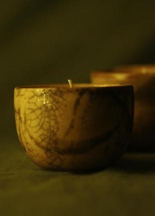 Соєва свічка з аромамаслами1 фото