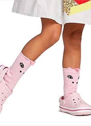 Крокс баябенд клог пудрові дитячі crocs kids bayaband clog ballerina pink/candy pink2 фото