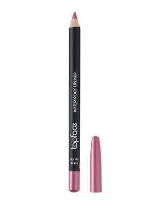 Водостойкий карандаш для губ topface waterproof lipliner 1.14 г - 1081 фото