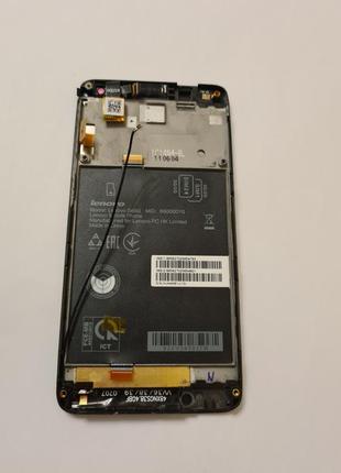 Дисплей із сенсором для lenovo s660 у рамці б.у. оригінал
