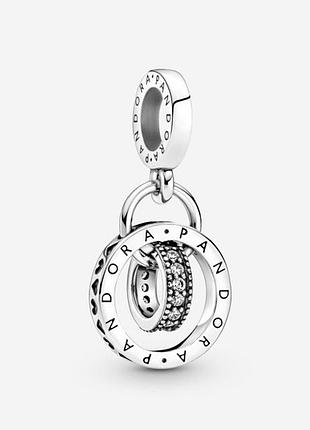 Срібна намистина шарм підвіска підвіс бусина срібло пандора pandora silver s925 925 проба ale з біркою і пломбою