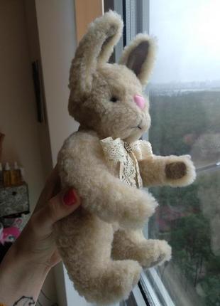 Плюшевий кролик моллі2 фото