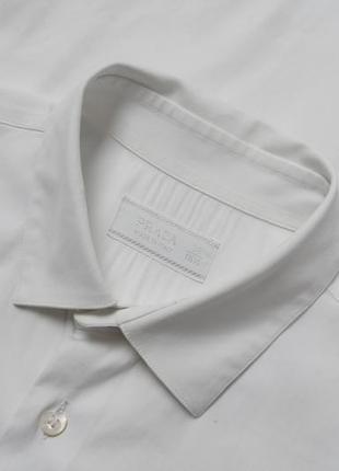 Prada white shirt&nbsp;&nbsp;мужская рубашка