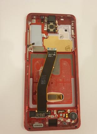 Дисплей б.у. оригінал для samsung s20 g980f