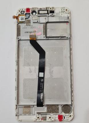 Дисплей (нерабочий сенсор) б.у. оригінал honor 6c pro jmm-l22