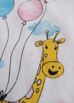 Young style. футболка з жирафом 98-104розмір.3 фото