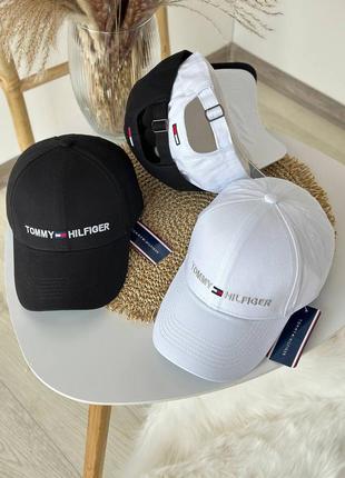 Бейсболка унисекс с логотипом tommy hilfiger, кепка унисекс с лого touch hilfiger4 фото