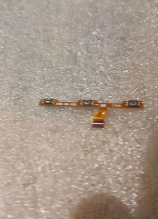 Шлейф кнопок для meizu m5s б.у. оригінал