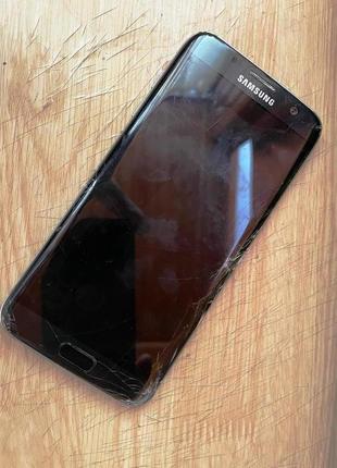 Samsung galaxy s7 edge sm-g935fd 32 gb 2 sim. розбитий екран.1 фото