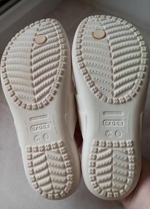 Шлепанцы вьетнамки кроксы бренда crocs croslite u9 w9 eur 39,57 фото