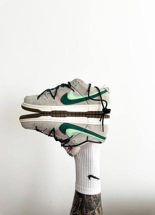 Кроссовки nike sb dunk low double swoosh7 фото