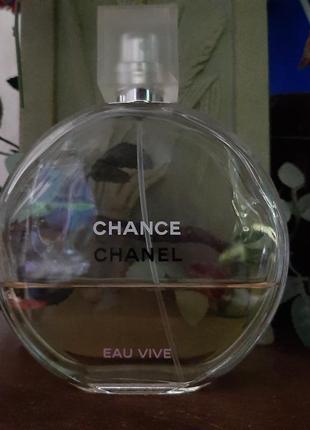 150 мл. chance eau vive chanel парфюм