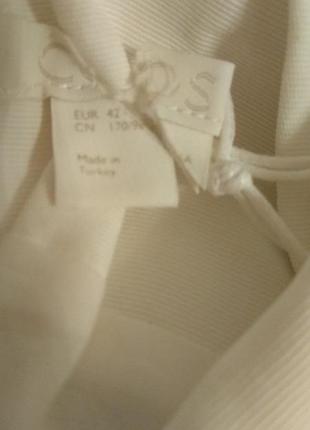 Белая блузка cos5 фото
