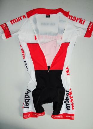 Велокостюм maisch model marki cycling germany велоформа цельный кор рукав (s)3 фото