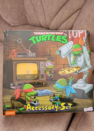 Набір фігурок черепашки ніндзя neca tmnt baby teenage mutant ninja turtles