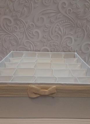 Хлопковый органайзер для трусов и носков