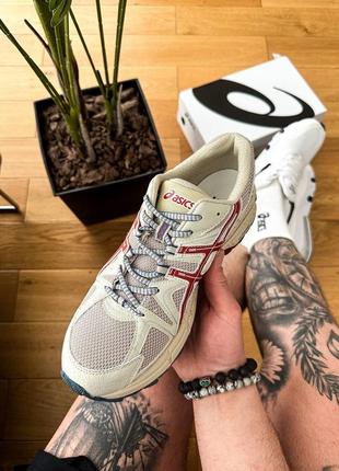 Кроссовки asics gel kahana 8 "beige/red"7 фото