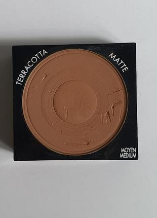 Компактна пудра-бронзатор guerlain terracotta matte sculpting powder1 фото