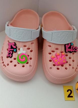Кроксы для девочки3 фото