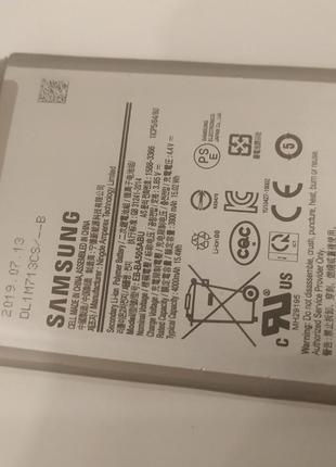 Оригінал б.у. акумулятор samsung a30s a307f 2019