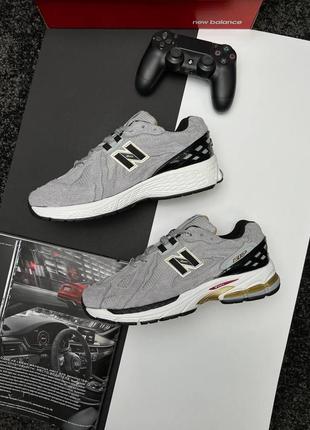 Мужские кроссовки new balance 1906d protection gray black gold3 фото