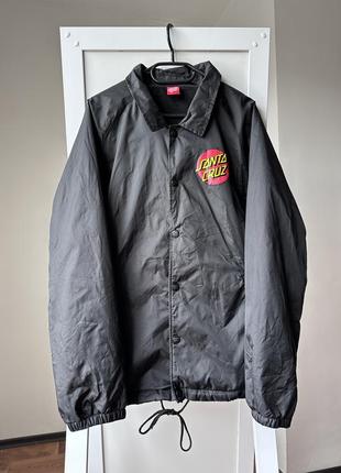 Santa cruz coach nylon jacket dickies carhartt palace supreme stussy huf куртка коач джекет бомбер ветровка вітровка